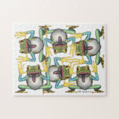 Funny Frog Insanely Froggie Puzzle Legpuzzel (Horizontaal)