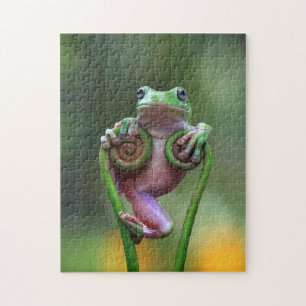 Funny Frog Legpuzzel