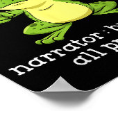 Funny Frog Me No Problemo Narrator But It Was All Poster (Hoek)