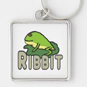 Funny Frog Ribbit Sleutelhanger