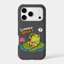 Funny Frog Summer Brain|Grenouille de dessin animé