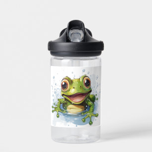 Funny frog waterfles