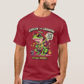 Funny froggy  t-shirt (Voorkant)