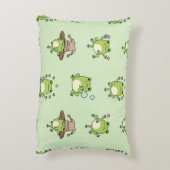 Funny Frogs on the Go Accent Kussen (Achterkant (Verticaal))