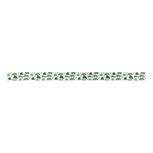 Funny Frogs Ribbon Lint (Voorkant)