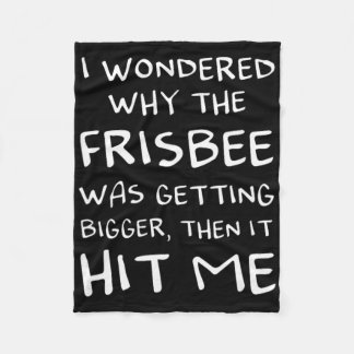 Funny Frolf Disc Golf Then It Hit Me Sket Tree Fri Fleece Deken