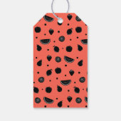 Funny Fruit Pun Melon Valentijn Gift Labels Cadeaulabel (Achterkant)