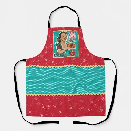 Funny Fruitcake Christmas Schort (Voorkant)