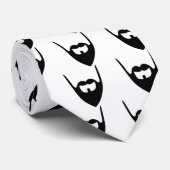 Funny Full beard Stropdas (Opgerold)