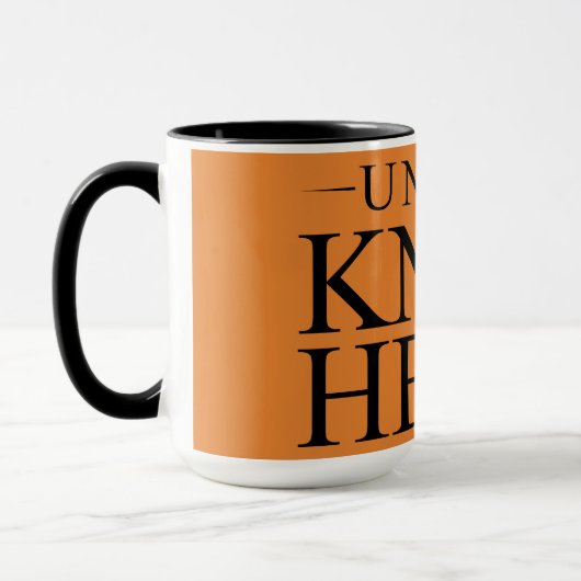 Funny Fun Oom Quote - Oom Knob Head - Favoriet Mok (Links)