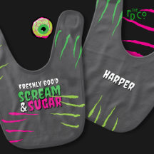 Funny Fun Zombie Scratched ‘Scream & Sugar’