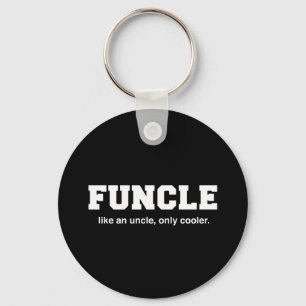 Funny Funcle College Print Sleutelhanger