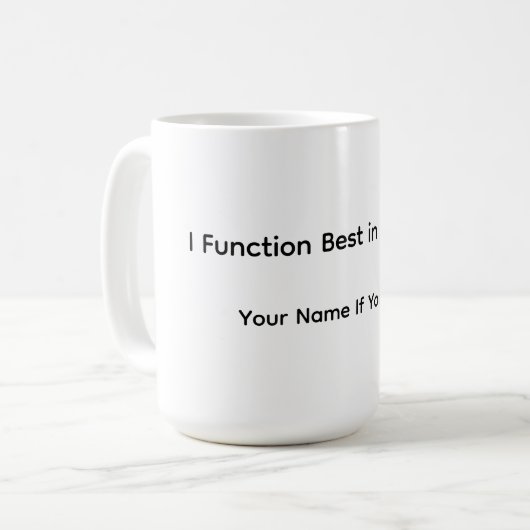 Funny Function Mug (Devant gauche)