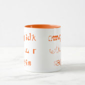 Funny Funky Cool omg idk met u r sayin Coffee Mok (Midden)