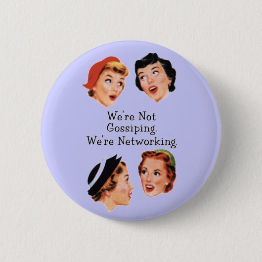 Funny Funny Dames Ronde Button 5,7 Cm (Voorkant)