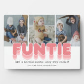Funny Funtie Tante Plaque photo (Devant)
