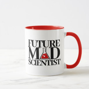 Funny Future Mad Scientist met Chemistry Beaker Mok