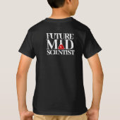Funny Future Mad Scientist met Chemistry Beaker T-shirt (Achterkant)