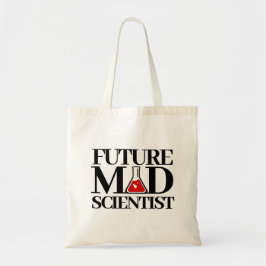 Funny Future Mad Scientist met Chemistry Beaker Tote Bag