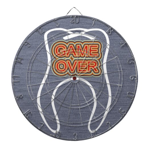 Funny Game over Dartbord (Voorkant)