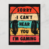Funny Gamer Shirt voor Tiener Jongens Mannen Video Informatiekaartje (Achterkant)