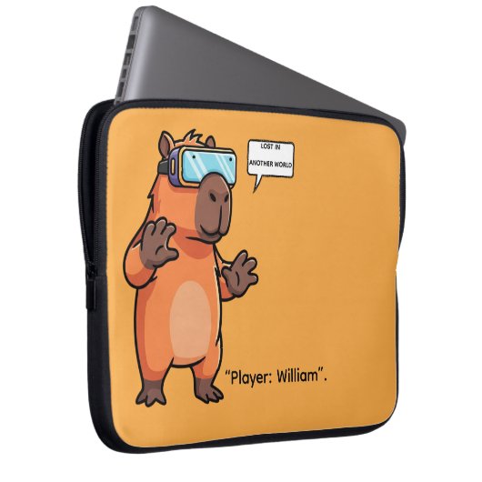 Funny Gamer Tablet Case – Personalized (Voorkant Rechts)