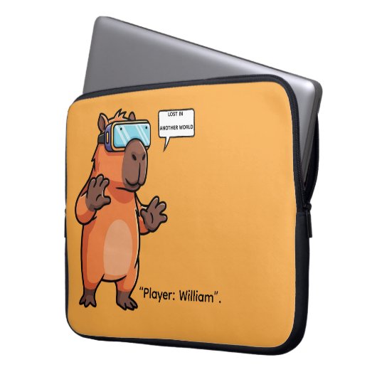 Funny Gamer Tablet Case – Personalized (Voorkant Links)
