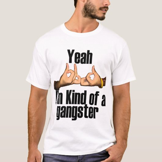 Funny gangster shirt (Voorkant)