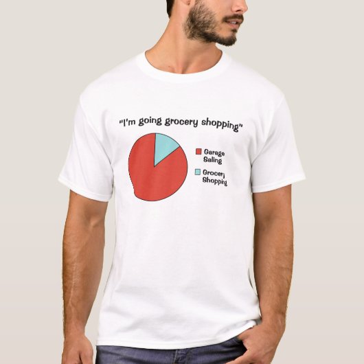 Funny Garage Sale T-Shirt (Voorkant)