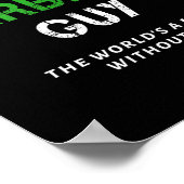 Funny Garbage Man Saying Trash Man Garbage Truck D Poster (Hoek)