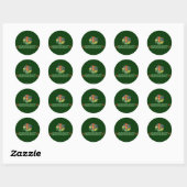 Funny Gardener Ronde Sticker (Vel)