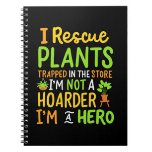 Funny Gardening Gardener Notitieboek