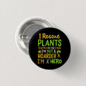 Funny Gardening Gardener Ronde Button 3,2 Cm (Voorkant /achterkant)