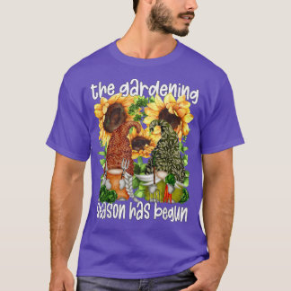 Funny Gardening Gnomen voor vrouwen en Mannen Kute T-shirt