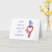 Funny Gardening Quote, Bluebird Kaart (Gele Bloem)
