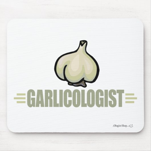 Funny Garlic Muismat (Voorkant)