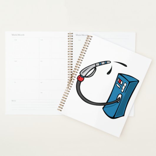 Funny Gas Pump Fuel Station (Devant avec enveloppe)