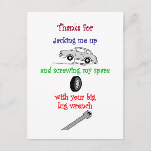 Funny Gay Briefkaart