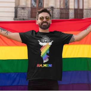 Funny Gay Pride AH, MANNEN! T-Shirt