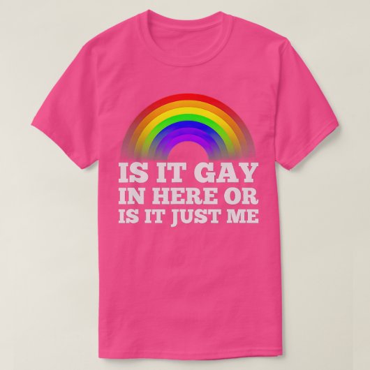Funny Gay's voor mannen Pride Rainbow Stuff geeft T-shirt (Design voorkant)