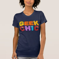 Funny Geek Chic Goofy Cartoon Letters