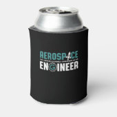 Funny Geek Engineer Aerospace Engineering Major Blikjeskoeler (Blikje Achterkant)