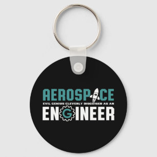 Funny Geek Engineer Aerospace Engineering Major Sleutelhanger