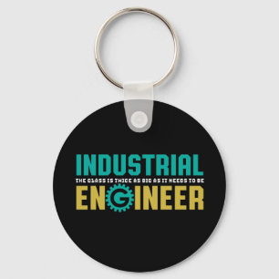 Funny Geek Engineer Industrial Engineering Student Sleutelhanger
