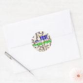 Funny Geek Stickers - Ja! Ik ben data-gedreven (Envelop)