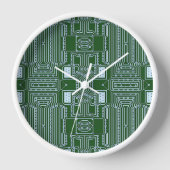 Funny Geeky Nerd Computer Circuit Board Patroon (Voorkant)
