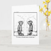 Funny Gefeliciteerd New Home Kaart (Gele Bloem)