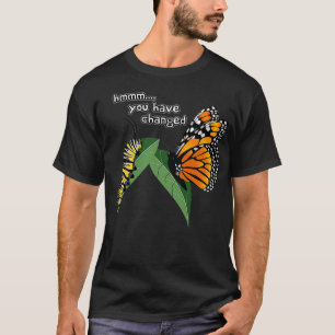 Funny Gekke Caterstone Monarch Butterfly Humor Gi T-shirt