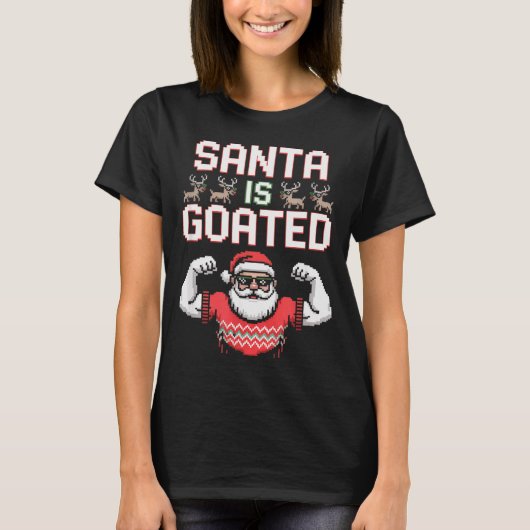 Funny Gen Alpha Gen Z Slang Funny Christmas Sweate T-shirt (Voorkant)
