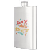 Funny Gen X Raised on Hose Water and Neglect Flacon (Links)